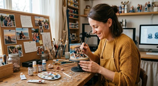Découvrez comment créer une figurine 3D de vos souvenirs