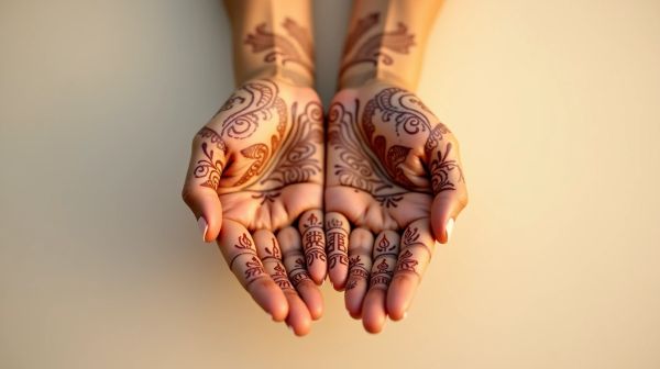 Votre modèle moderne de henné pour des designs uniques