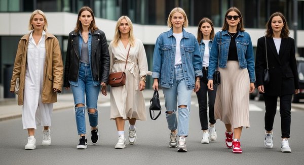 Baskets femme tendance : la sélection de l'année pour un style affirmé